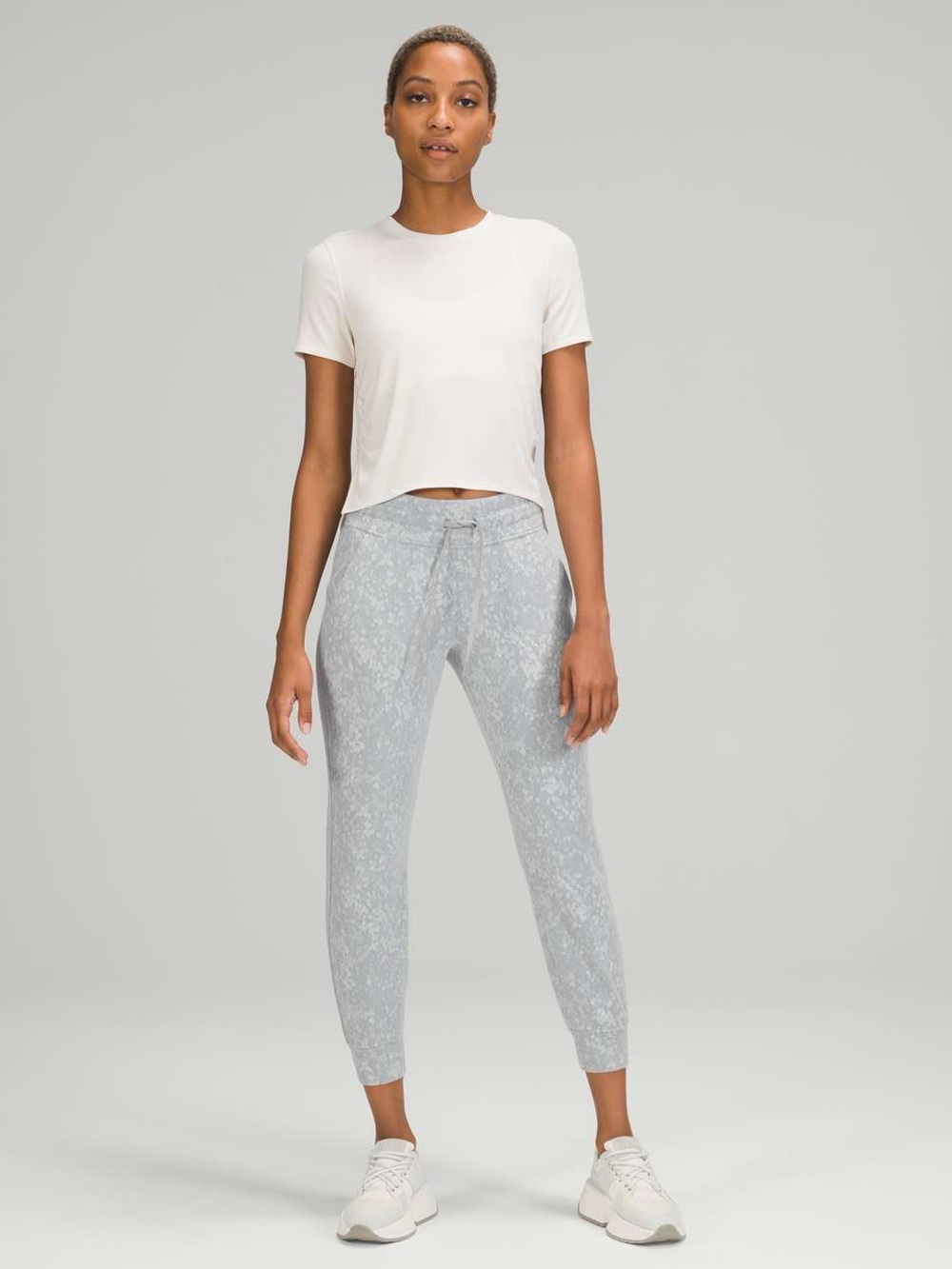 Lululemon Ready to Rulu Jogger 7/8
Speckle Spritz Jacquard Rhino Grey Silver